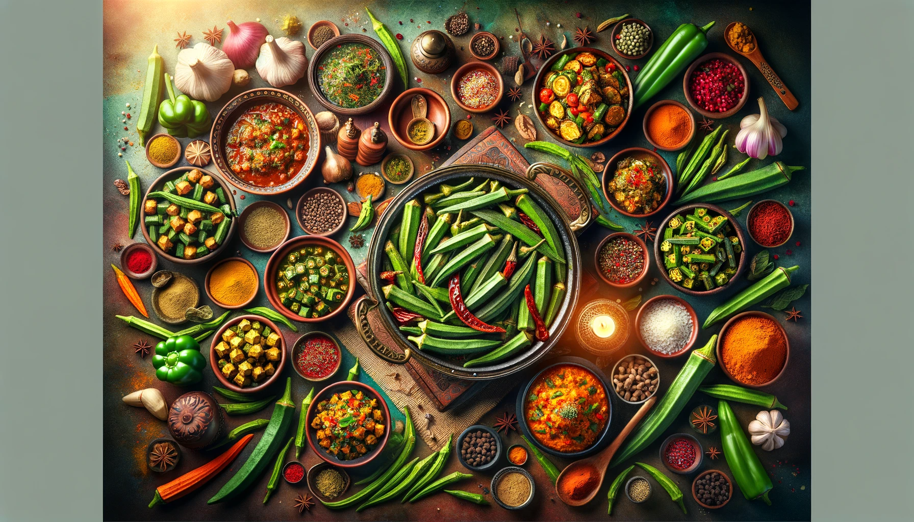 Sizzling Spices and Crunchy Delights: A Whimsical Journey through Indian Okra Recipes